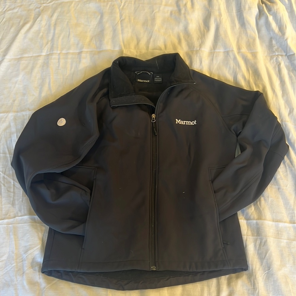 Marmot black winter jacket